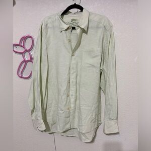 Green Tommy Bahamas button down shirt size large